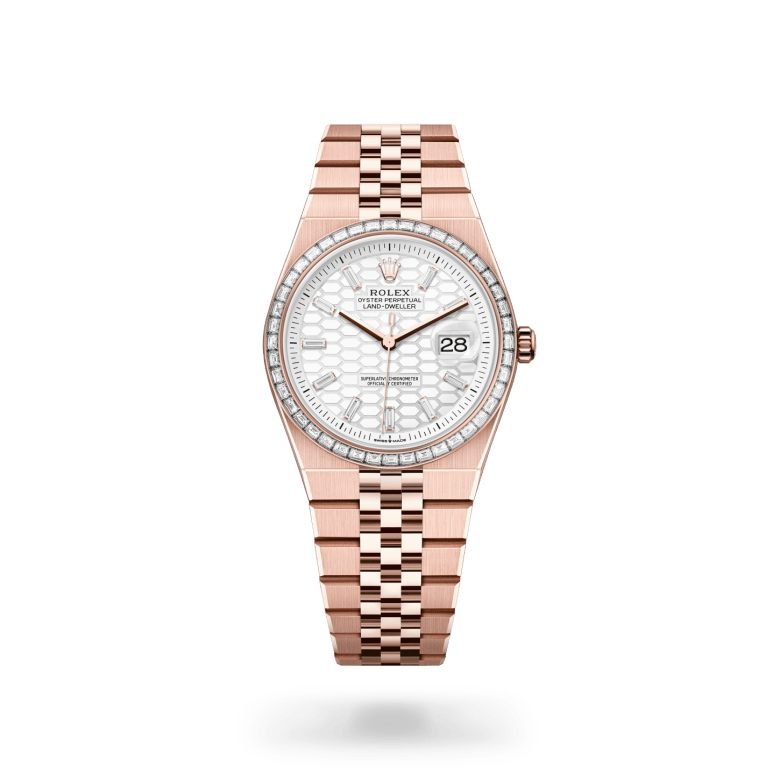 Rolex Land-Dweller 36 18 kt Everose gold, M127285TBR-0002